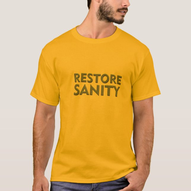 Wiederherstellungs-Vernunfts-T - Shirt (Vorderseite)