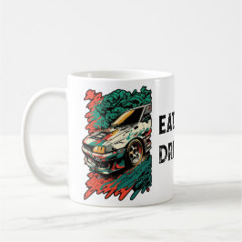 Wiederholen Sie den Schlaf-Drift. Japan Auto jdds  Kaffeetasse