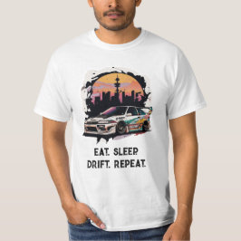 Wiederholen Sie den Schlaf-Drift. Japan Auto jdds  T-Shirt