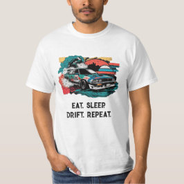 Wiederholen Sie den Schlaf-Drift. Japan Auto jdds  T-Shirt