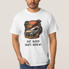 Wiederholen Sie den Schlaf-Drift. Japan Auto jdds  T-Shirt