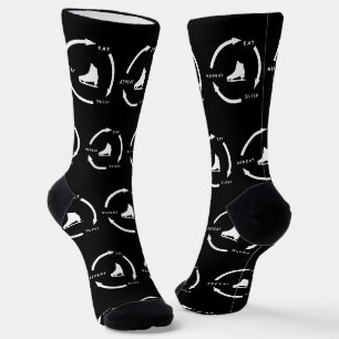 Wiederholen Sie den Schlaf, um das Sprichwort für  Socken