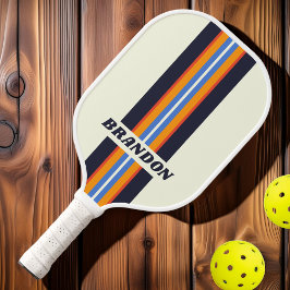 Wiederholen Sie fünf Kundgebungen Streifen mit Nam Pickleball Schläger