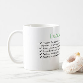 Wiederholende Schwangerschafts-Tasse (beweglicher Kaffeetasse