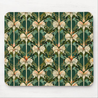 Wiederholte botanische Muster Mousepad