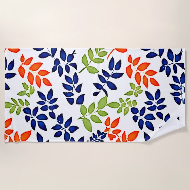 Wiederholung der Chromatie Strandtuch (Vorderseite)