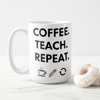 Wiederholung der Kaffeetasse - Minimalistischer Le