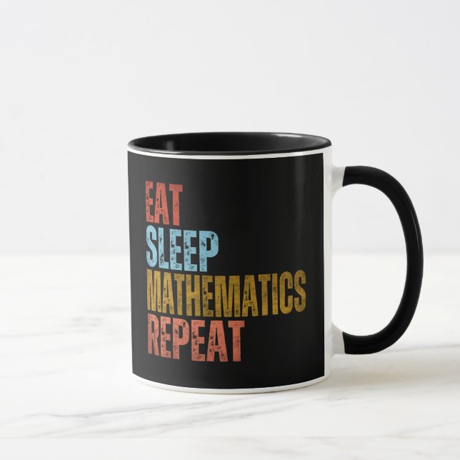 WIEDERHOLUNG DER MATHEMATIK TASSE (Rechts)
