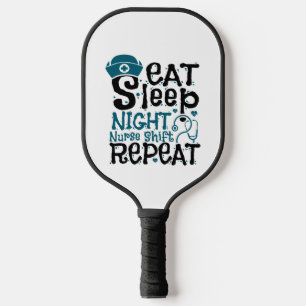 Wiederholung der nächtlichen Nurseverschiebung Pickleball Schläger