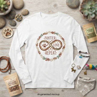 Wiederholung der rustikalen Foster-Liebe T-Shirt