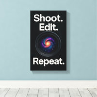 Wiederholung der Shoot Edit - Leinwand für kosmisc