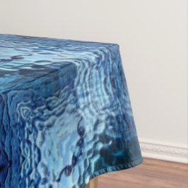 Wiederholung des gebogenen, blauen Hammerglas Tischdecke