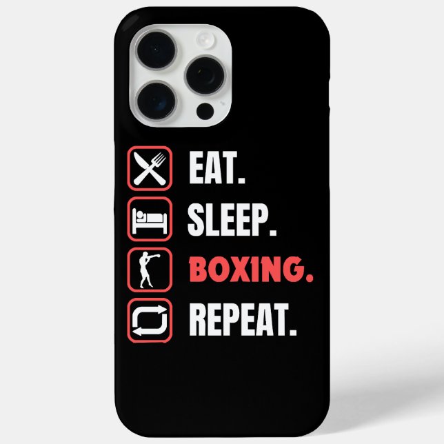 Wiederholung des Sleep Boxing Case-Mate iPhone Hülle (Rückseite)