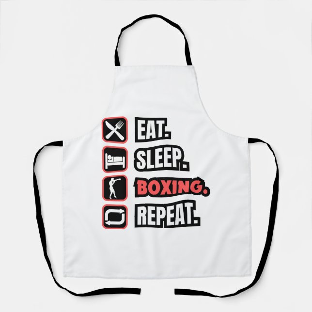Wiederholung des Sleep Boxing Schürze (Vorderseite)