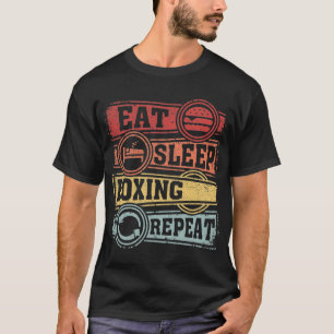 Wiederholung des Sleep Boxing T-Shirt