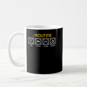 Wiederholung des Sleep-Codes Kaffeetasse