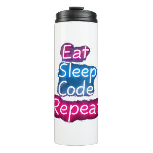 Wiederholung des Sleep-Codes Thermosbecher