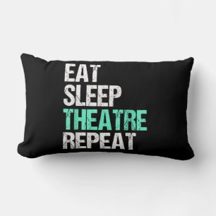Wiederholung des Sleep Theaters essen Lendenkissen