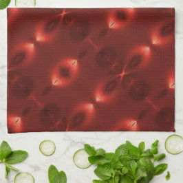 Wiederholung des weichen Gefälles Oval "unendlich  Geschirrtuch