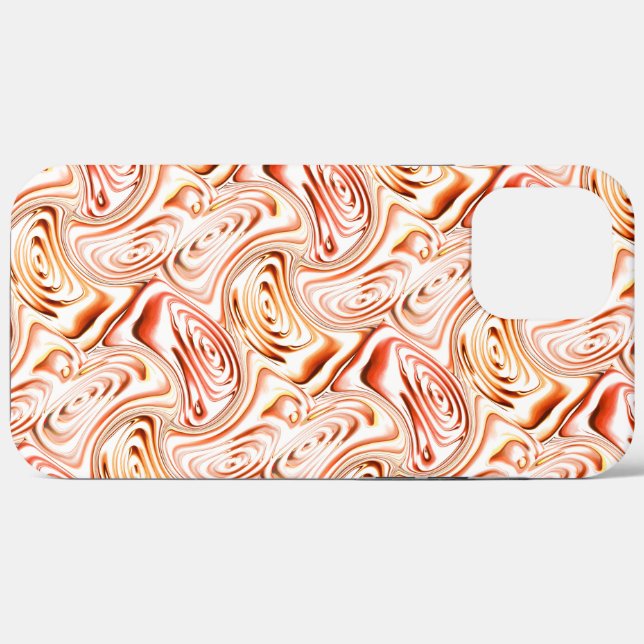Wiederholung, die eine rötliche Blume oder einen S Case-Mate iPhone Hülle (Rückseite (Horizontal))