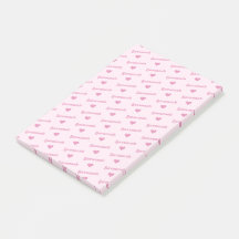 Wiederholung Name mit Herz Niedlich Girly Pink