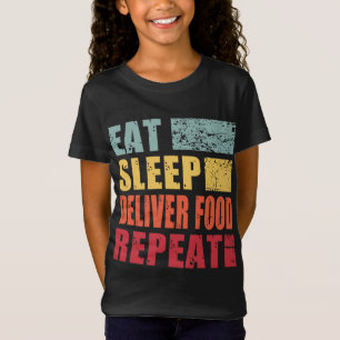 Wiederholung von Essen im Schlaf T-Shirt