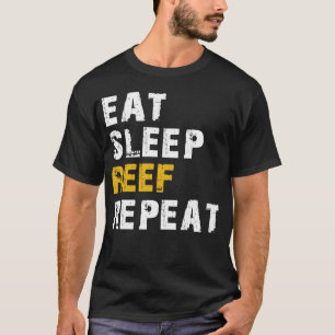 Wiederholung von Schlaf-Riff T-Shirt