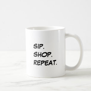 WIEDERHOLUNG VON SIP SHOP KAFFEETASSE
