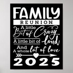 Wiedersehen 2025 Familienliebhaber Poster