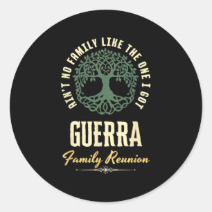 Wiedersehen 2025-Matching-Design der Familie - Gue Runder Aufkleber