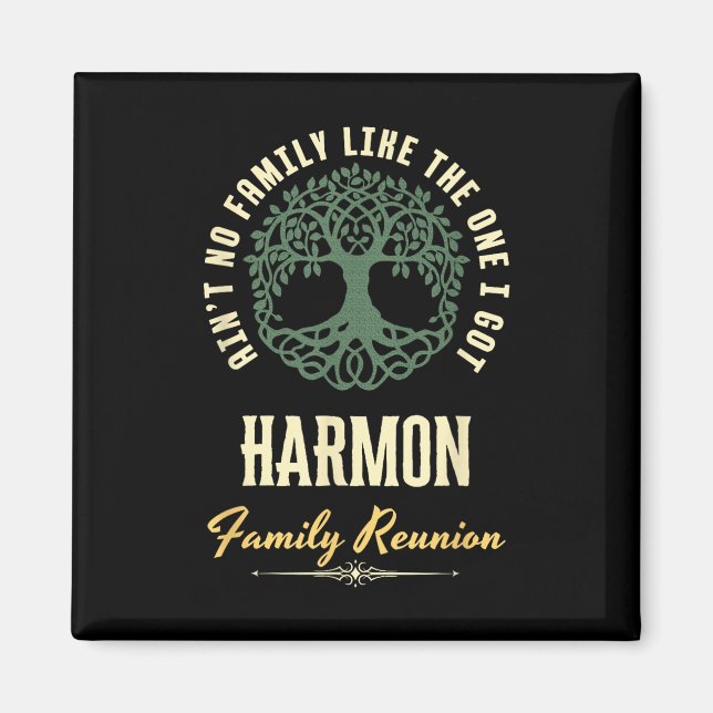 Wiedersehen 2025-Matching-Design der Familie - Har Magnet (Vorne)
