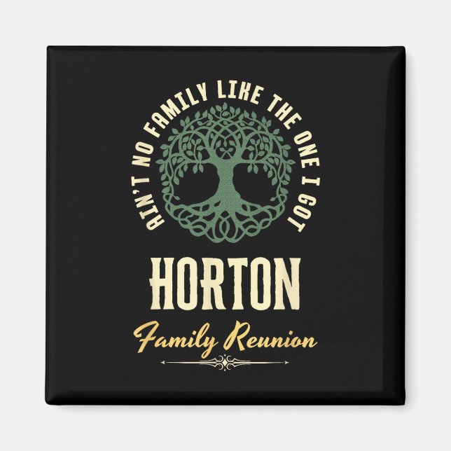 Wiedersehen 2025-Matching-Design der Familie - Hor Magnet (Vorne)