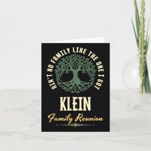 Wiedersehen 2025-Matching-Design der Familie - Kle Karte