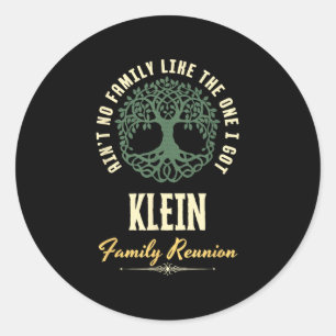 Wiedersehen 2025-Matching-Design der Familie - Kle Runder Aufkleber