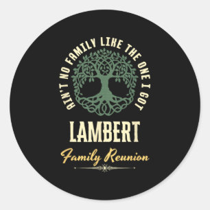 Wiedersehen 2025-Matching-Design der Familie - Lam Runder Aufkleber