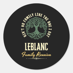 Wiedersehen 2025-Matching-Design der Familie - Leb Runder Aufkleber