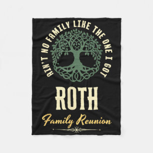 Wiedersehen 2025-Matching-Design der Familie - Rot Fleecedecke