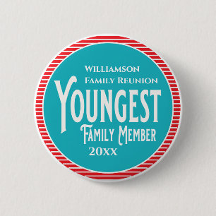 Wiedersehen Award der Familie Jüngster Familienang Button
