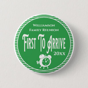 Wiedersehen Award der Familie zuerst bei Ankunft Button