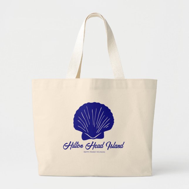 Wiedersehen-Bag für die Beach-Family Jumbo Stoffbeutel (Vorne)