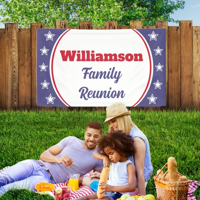 Wiedersehen Banner (Family Reunion Banner For your picnic, barbecue or party event. )