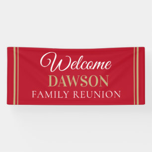 Wiedersehen-Banner der CUSTOM-Familie Banner