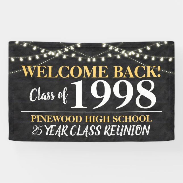 Wiedersehen-Banner der High School Banner (Horizontal)