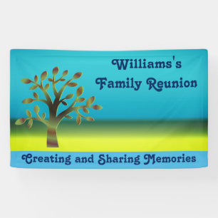 Wiedersehen-Banner für Family Tree Banner