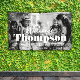 Wiedersehen-Banner für personalisierte Fotos Banner