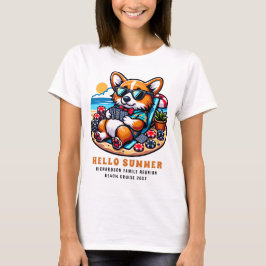 Wiedersehen Beach Cruise Funny Hallo Sommer T-Shirt
