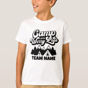 Wiedersehen-Camping-Gruppe für benutzerdefinierte  T-Shirt