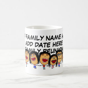 Wiedersehen Cartoon Kaffeetasse