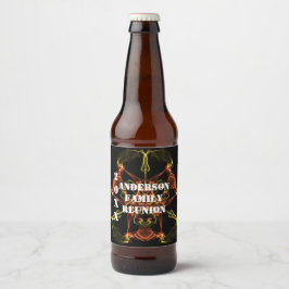 Wiedersehen Celebration Bright Celestial Event Bierflaschenetikett