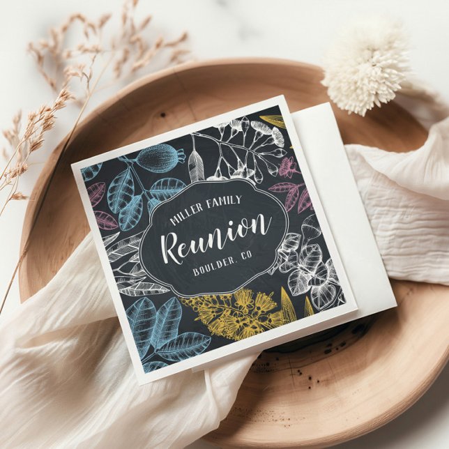 Wiedersehen Chalk-Vintages Blumenpapier Serviette (Von Creator hochgeladen)